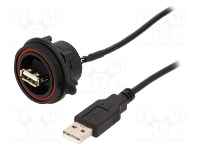 Cablu USB BULGIN Buccaneer USB A 0,5m IP68 foto