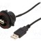 Cablu USB BULGIN Buccaneer USB A 0,5m IP68