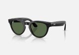Ray-Ban Meta Headliner Gen 2 Low Bridge Fit Shiny Black G-15 Green 51-23