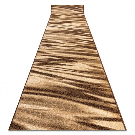 Traversa Caramel Fryz - Arabica maro, 100 cm