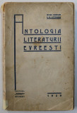 ANTOLOGIA LITERATURII EVREESTI de OSIAS RISPLER si S. M . LITTMANN , 1939