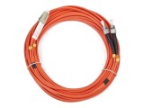 Gembird CFO, LCST, OM2, 10M , Cablu fibra optica LC, ST duplex MM 50 125 OM2, 10 m, Orange