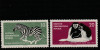 Germania DDR 1961-Fauna,100 ani Zoo Dresda ,serie 2 valori,dant.,MNH,Mi.825-826, Spatiu, Nestampilat