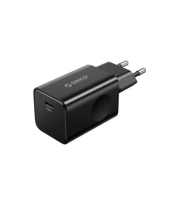 Incarcator retea Orico PT30-C USB TYPE C QC3.0 30W negru PT30-C-EU-BK foto