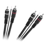 Cablu 2x rca tata - 2x rca tata 5m, Oem