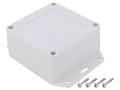 Carcasă universală ABS gri deschis 90x90x45mm foto
