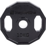 Cumpara ieftin Greutate cauciucata olimpica inSPORTline Ruberton 10kg,