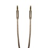 Cablu Audio Auxiliar Jack-Jack 3.5 mm , High Quality , Conectori Auriti , Albastru