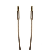 Cablu Audio Auxiliar Jack-Jack 3.5 mm , High Quality , Conectori Auriti , Albastru