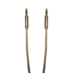 Cablu Audio Auxiliar Jack-Jack 3.5 mm , High Quality , Conectori Auriti , Albastru