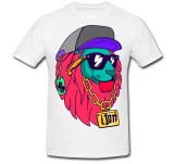 Tricou &quot; Marijuana lion &quot;