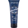 Crema de Ras Benecos pentru Barbati, Formula Naturala Bio cu Aloe Vera, 75ml, Piele Sensibila
