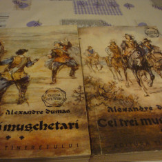 Alexandre Dumas - Cei trei muschetari - 2 volume - 1956