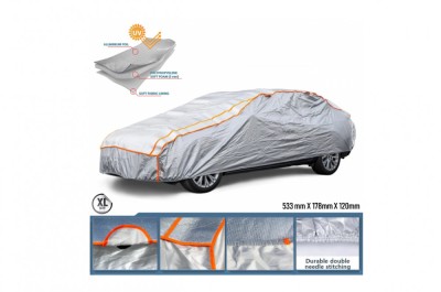 Prelata auto anti-grindina de aluminiu pentru masina XXL - 533cm x 178cm x 120cm foto