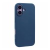 Husa Silicon Albastra iPhone 16 Plus, Protectie Telefon Apple