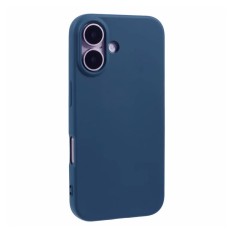 Husa iPhone 16 Plus Silicon Albastra