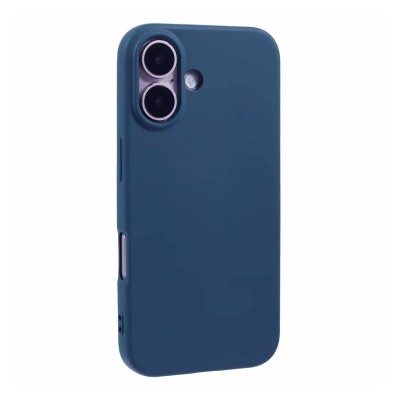 Husa iPhone 16 Plus Silicon Albastra foto