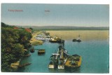 3053 - TURNU-SEVERIN, Harbor, Romania - old postcard - unused