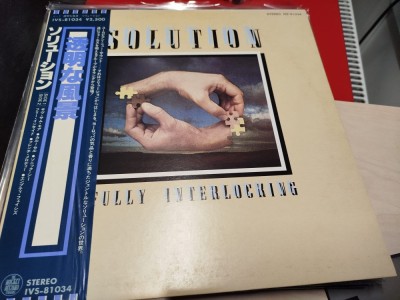 Vinil LP # &amp;quot;Japan Press&amp;quot; ~~ PROMO ~~ Solution &amp;lrm;&amp;ndash; Fully Interlocking (NM) foto