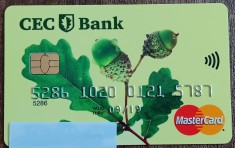 B12 99 - Card bancar foarte vechi - piesa de colectie