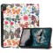 Husa tableta compatibila samsung galaxy tab a8 10.5 2021, foldpro cu microfibra, auto sleep/wake, butterfly