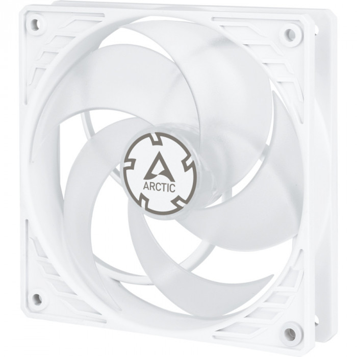 Ventilator ARCTIC P12 PWM 4-Pin 120x120x25 mm 3.9V-12V 0.08A alb/transparent ACFAN00131A