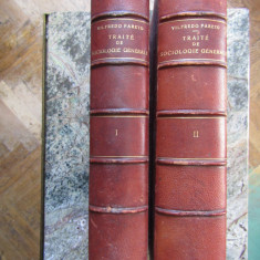 Vilfredo Pareto - Traite de sociologie generale (2 volume, 1917/ 1919 )