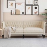 vidaXL Canapea Chesterfield cu 3 locuri, in