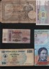 Set 5 bancnote de prin lume adunate (cele din imagini) #1, Africa