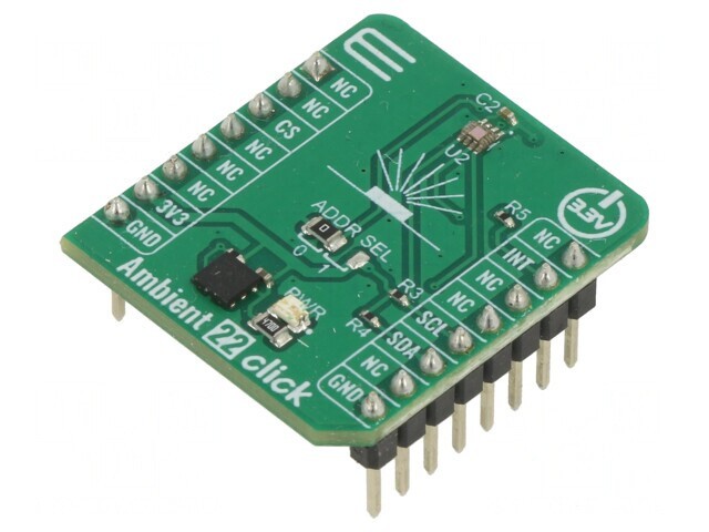 Senzor de Iluminare I2C OPT3005 Ambient 22 Click