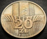 Cumpara ieftin Moneda 20 ZLOTI - POLONIA, anul 1973 * cod 5005, Europa