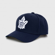 Mitchell&Ness sapca NHL TORONTO MAPLE LEAFS culoarea albastru marin, cu imprimeu