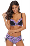 SW1733-111 Costum de baie din doua piese, cu imprimeu, M, M/L, S
