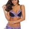 SW1733-111 Costum de baie din doua piese, cu imprimeu