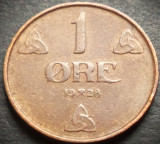 Cumpara ieftin Moneda istorica 1 ORE - NORVEGIA, anul 1928 * cod 4502 - mai rara!, Europa