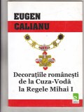 bnk ant Eugen Calianu - Decoratiile romanesti de la Cuza-Voda la Regele Mihai I
