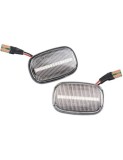 Set 2 Semnalizari Aripa LED dinamice secventiale cu sticla clara pentru Lexus GS,RX