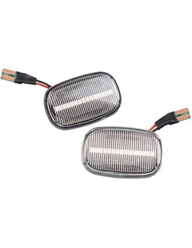 Set 2 Semnalizari Aripa LED dinamice secventiale cu sticla clara pentru Lexus GS,RX