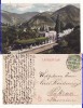 Baile Herculane - Gara, tren -1913, Circulata, Printata