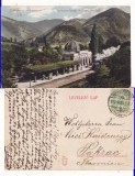 Baile Herculane - Gara, tren -1913