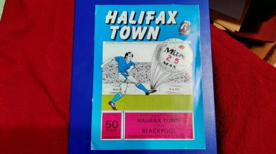 program Halifax Town - Blackpool foto