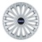 Set 4 Capace Roti, potrivite jantelor de R14, pentru Volvo, model dino cromat