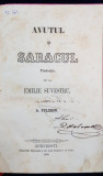 AVUTUL SI SARACUL tradusa de A. PELIMON - BUCURESTI, 1856