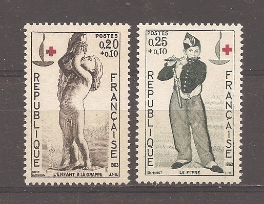 Franta 1963 - Crucea Rosie, MNH