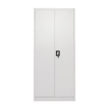 Dulap metalic fiset gri 1800x800x350 mm, 2 usi securizate, 4 polite