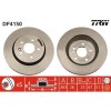 Set discuri frana Mercedes M-Class (W163), ML 230 (163.136), ML 270 CDI (163.113), ML 320 (163.154), ML 430 (163.172), punte fata, 303x26, ventilat,, Trw