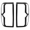 Ornamente negru mat lampi spate Ford Ranger T9 XLS, XL 2022+
