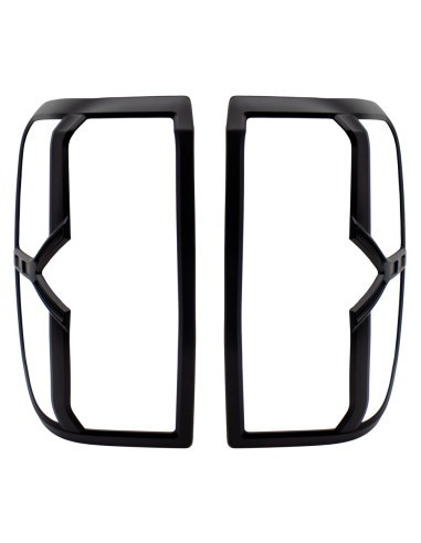 Ornamente negru mat lampi spate Ford Ranger T9 XLS, XL 2022+