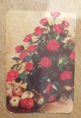 M3 C31 18 - 1981 - Calendar de buzunar - reclama horticultura foto