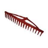 Grebla plastic POLONIA cu intaritura 600x80mm 18 dinti 12251